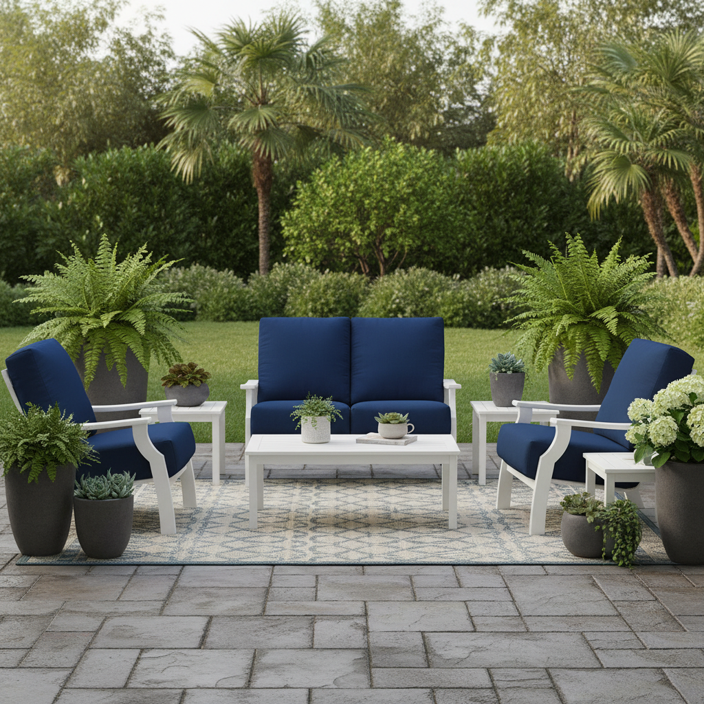 Telescope Casual St. Catherine MGP Deep Cushion Outdoor Two-Seat Love Seat