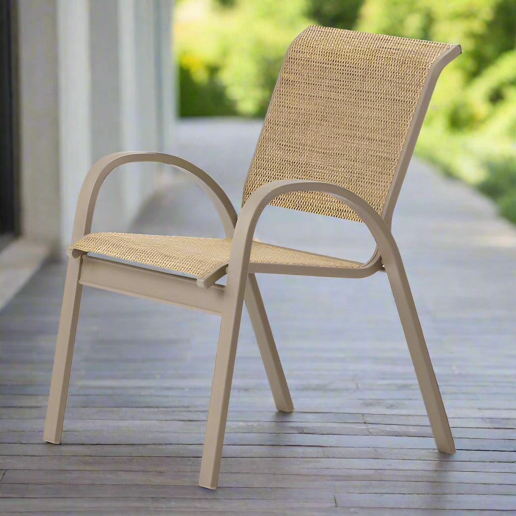 Telescope Casual Aruba II Sling Dining Height Stacking Cafe Chair