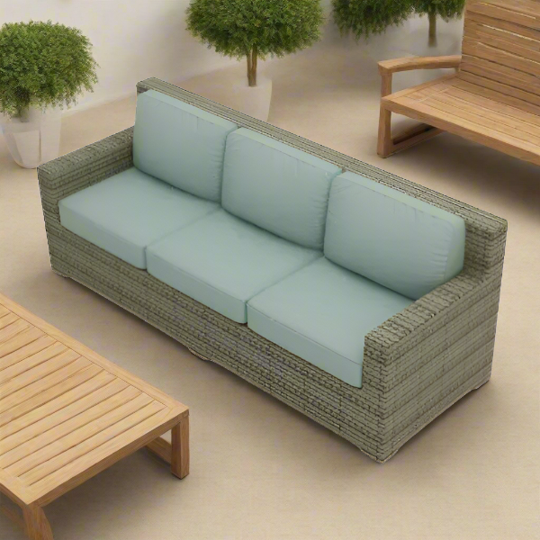 Replacement Cushions for Forever Patio Hampton Straight Sofa