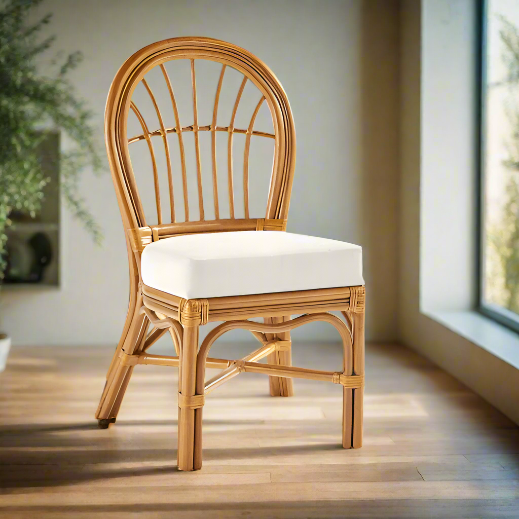 South Sea Rattan Palm Harbor Indoor Dining Side Chair