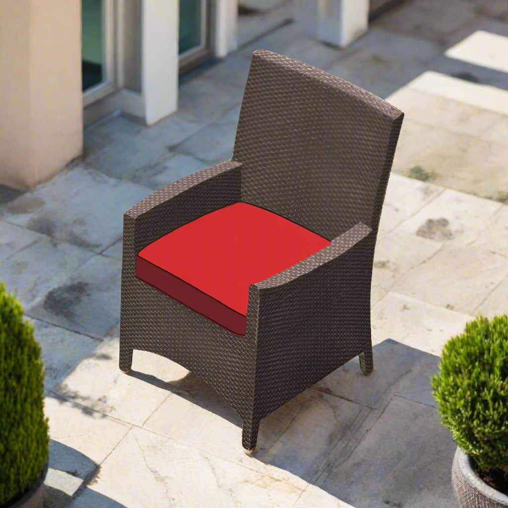 Forever Patio Universal Woven Dining Armchair - Flat Weave