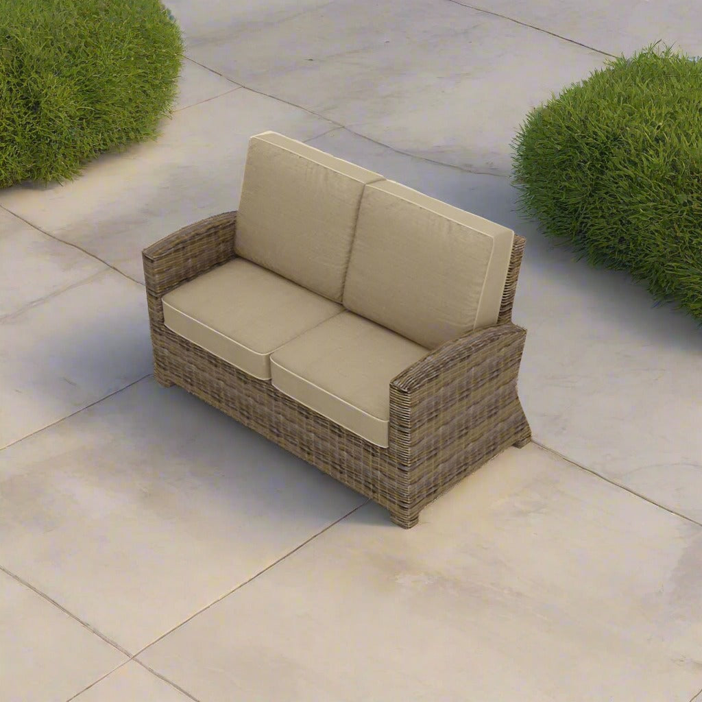 Replacement Cushions for Forever Patio Cypress Love Seat, Right and Left Facing Arm Love Seat