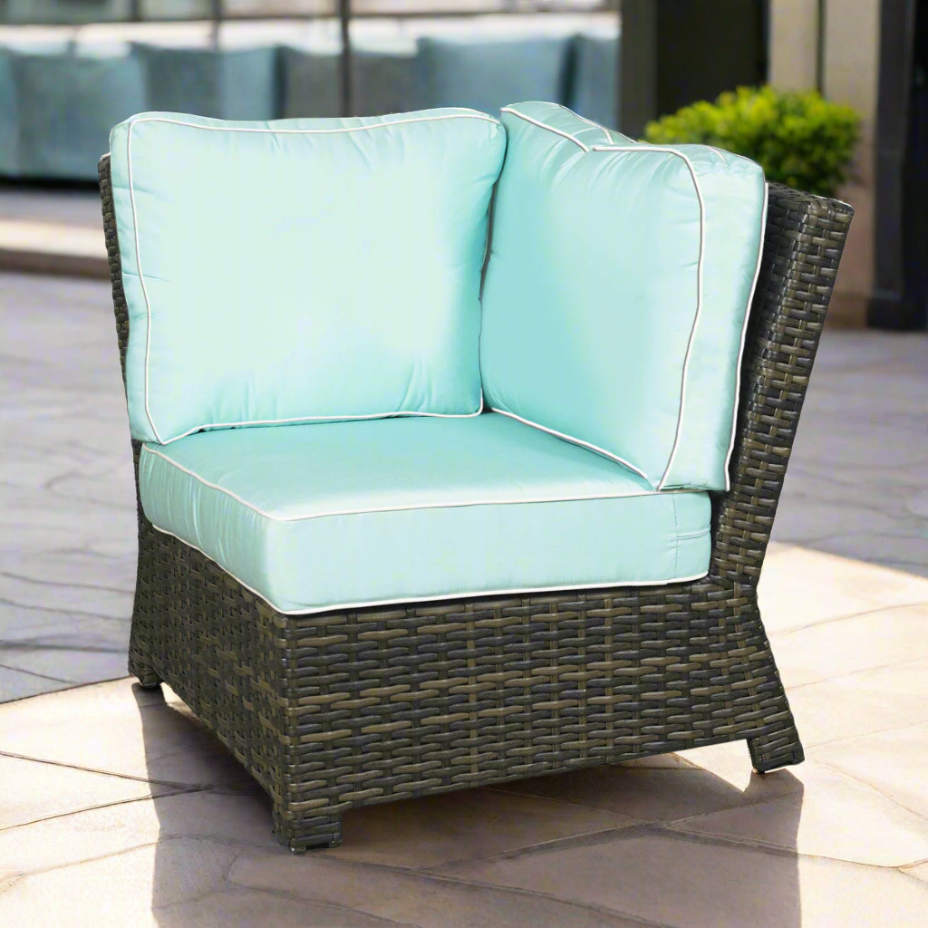 Forever Patio Brookside Wicker Sectional 90 Degree Corner