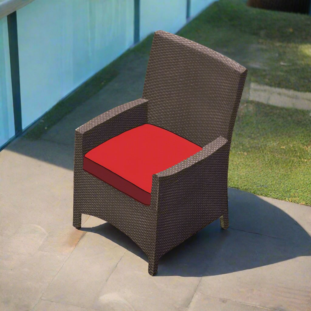 Forever Patio Universal Woven Dining Armchair - Flat Weave
