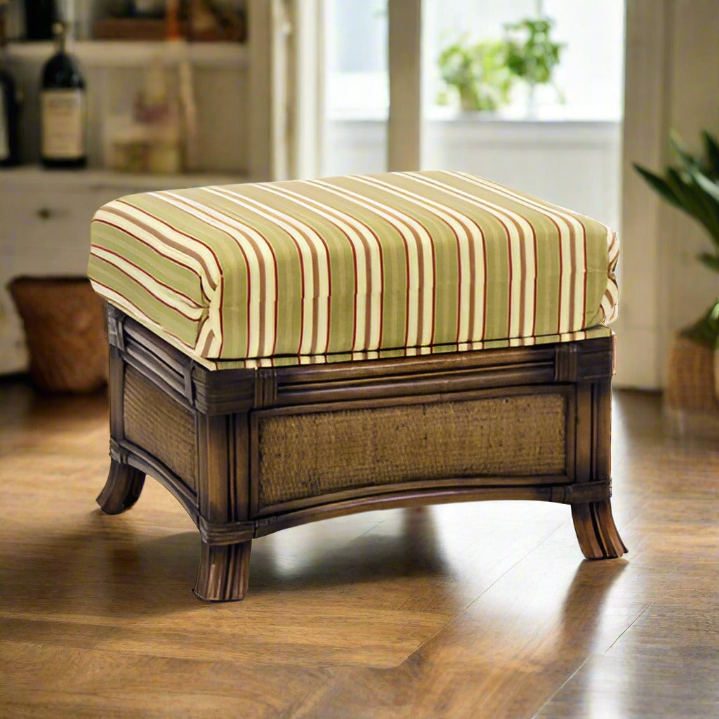 Replacement Cushions for South Sea Rattan Pacifica Ottoman