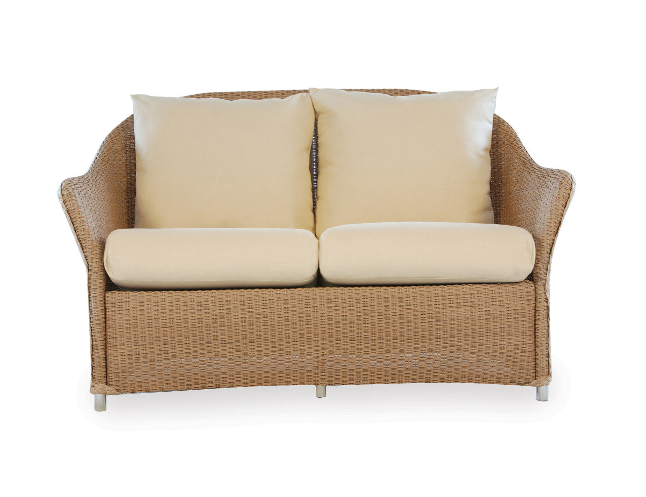 Lloyd Flanders Weekend Retreat Wicker Loveseat