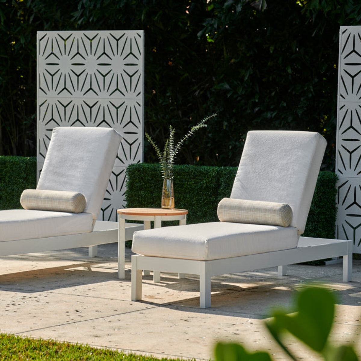 Telescope Casual Leeward MGP Cushion Three Position Lay-flat Armless Chaise