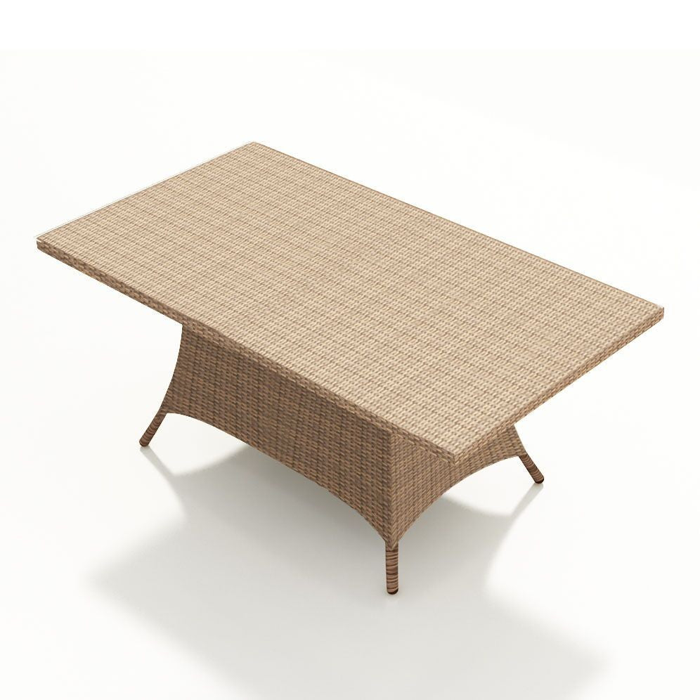 Forever Patio Hampton Wicker 72" X 42" Rectangular Dining Table