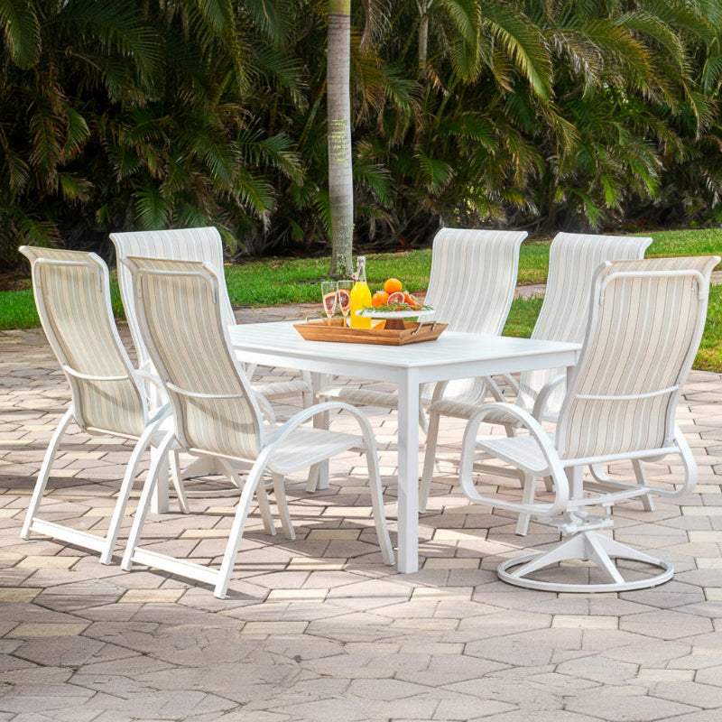 Telescope Casual Aruba II Aluminum Sling Outdoor Stacking Armchair