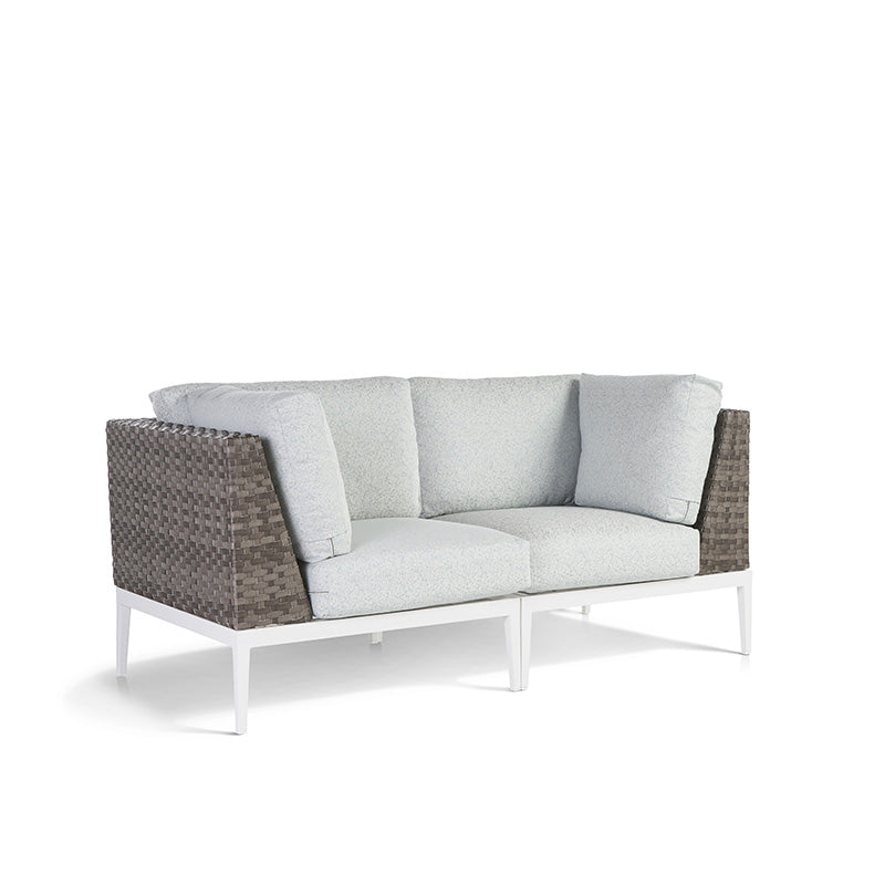 South Sea Rattan Stevie Wicker Settee