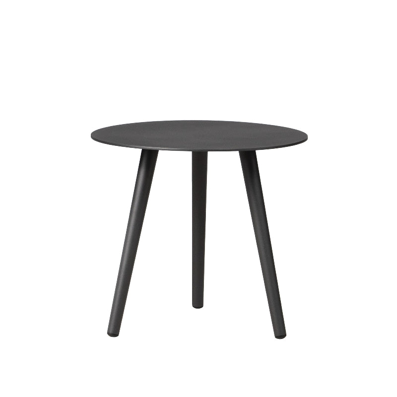 Lloyd Flanders Albany All-Aluminum Frame 17.7" Round Side Table