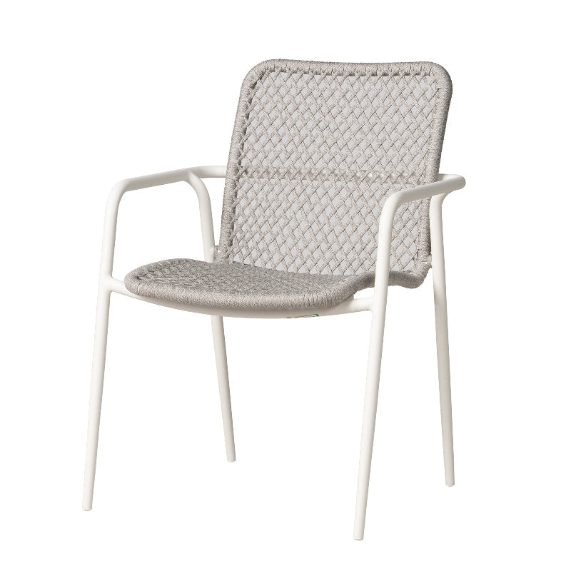 Lloyd Flanders Albany All-Aluminum Frame Dining Armchair (Set of 4)