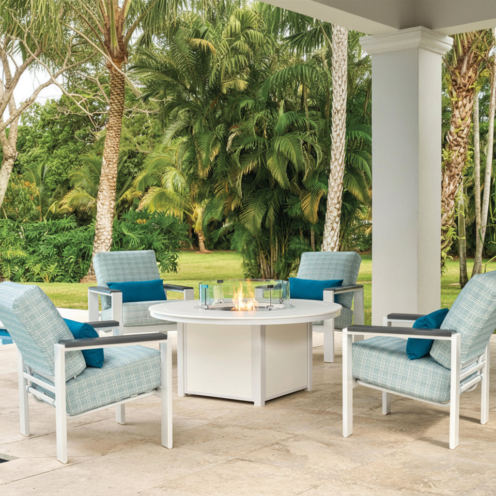 Telescope Casual Larssen Cushion Aluminum Outdoor Armchair