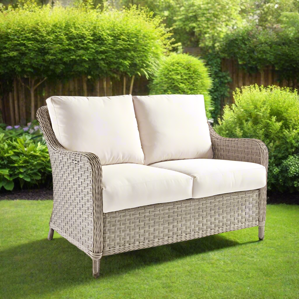 South Sea Rattan Mayfair Wicker Loveseat