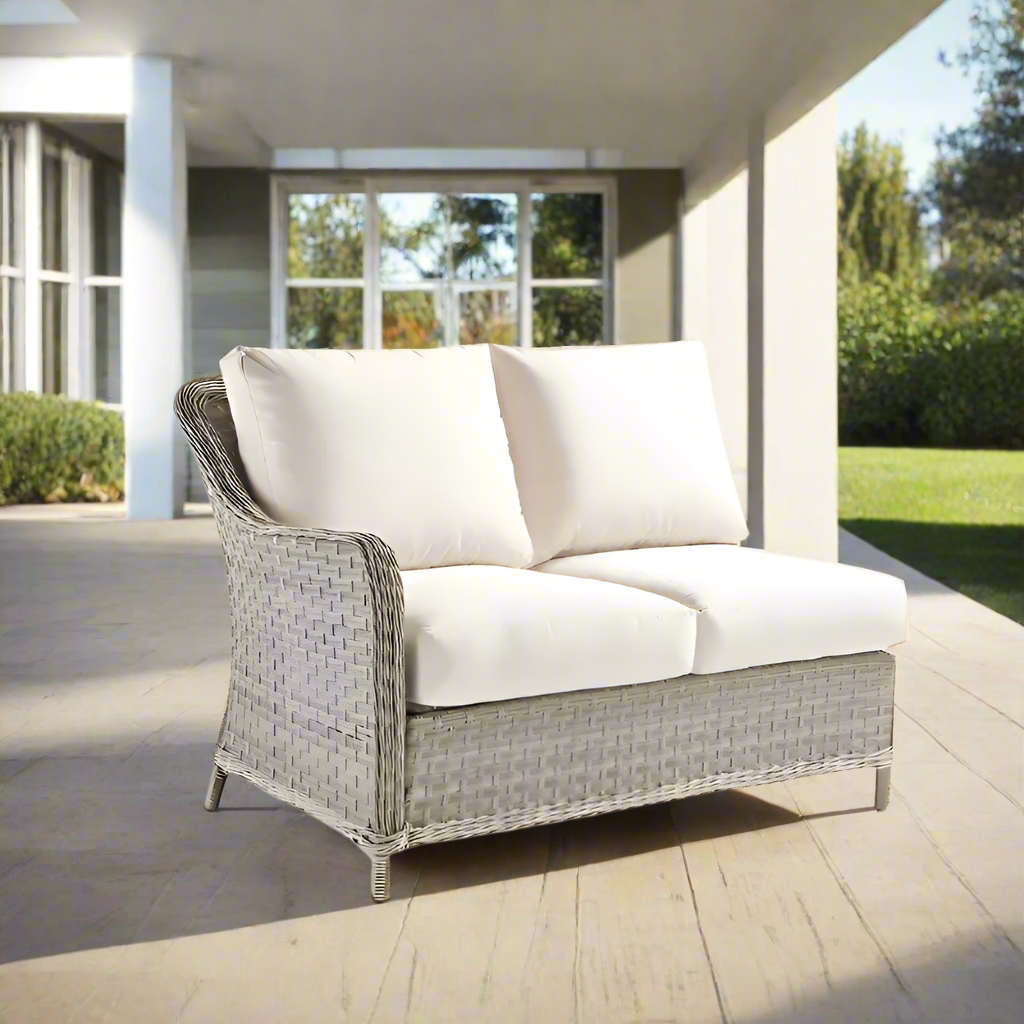 South Sea Rattan Mayfair Left Arm Loveseat