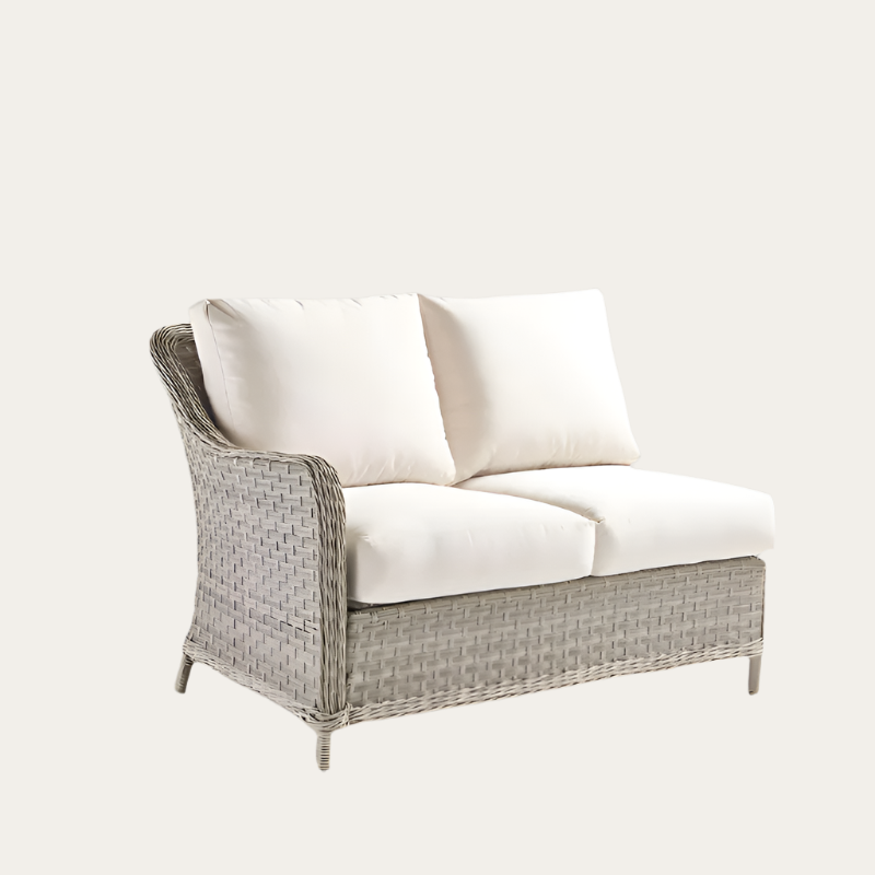 South Sea Rattan Mayfair Left Arm Loveseat