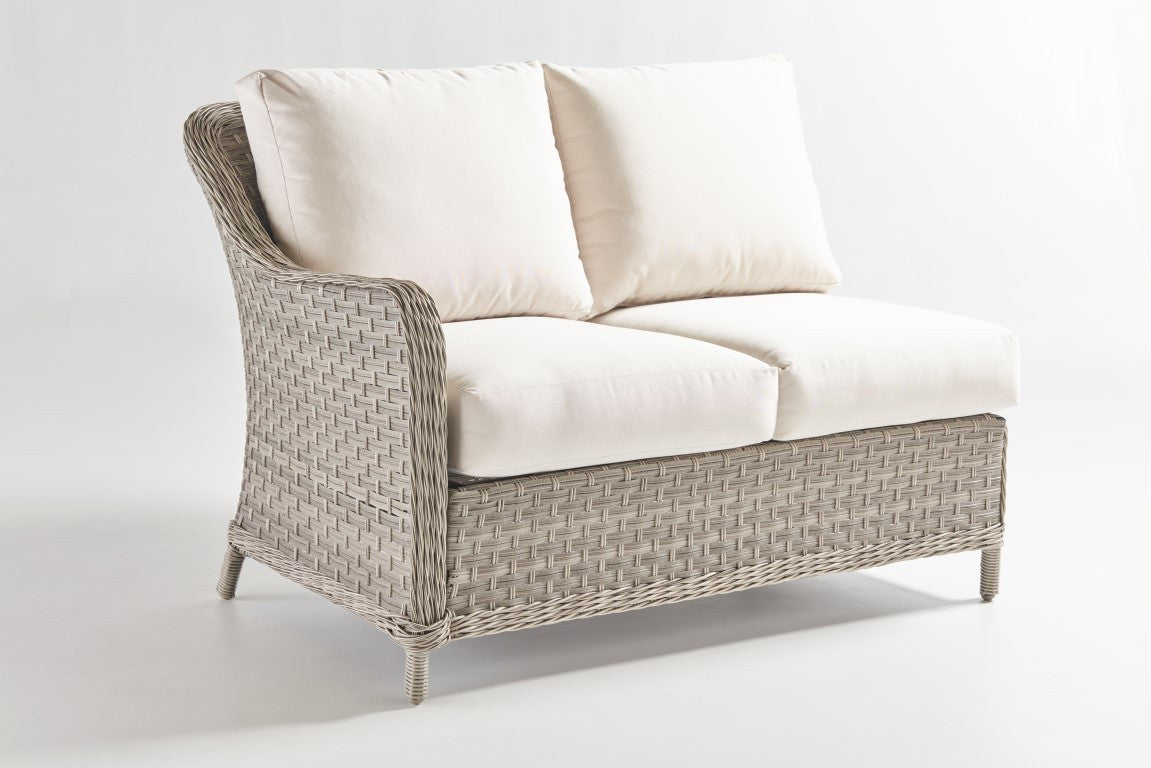 South Sea Rattan Mayfair Left Arm Loveseat