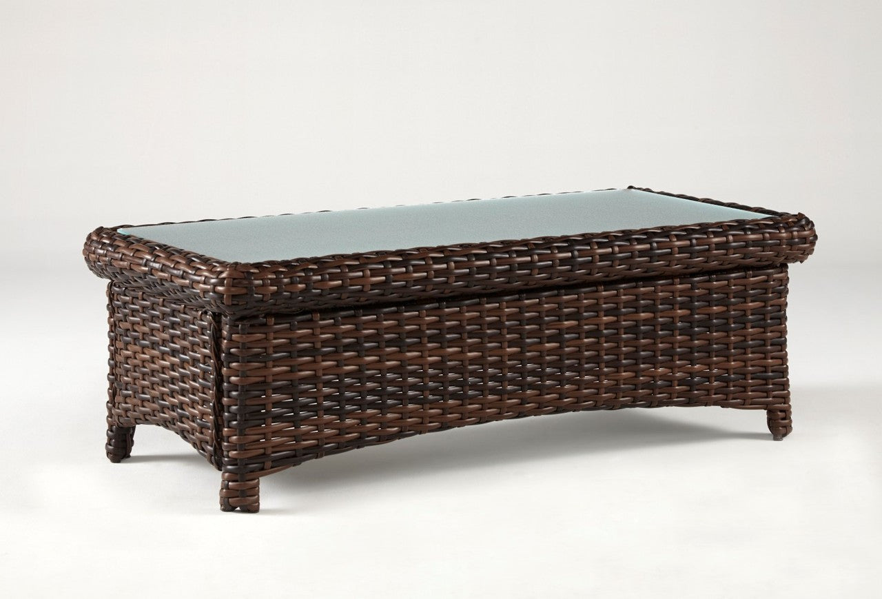 South Sea Rattan Saint Tropez Outdoor Wicker Patio Lounge Set