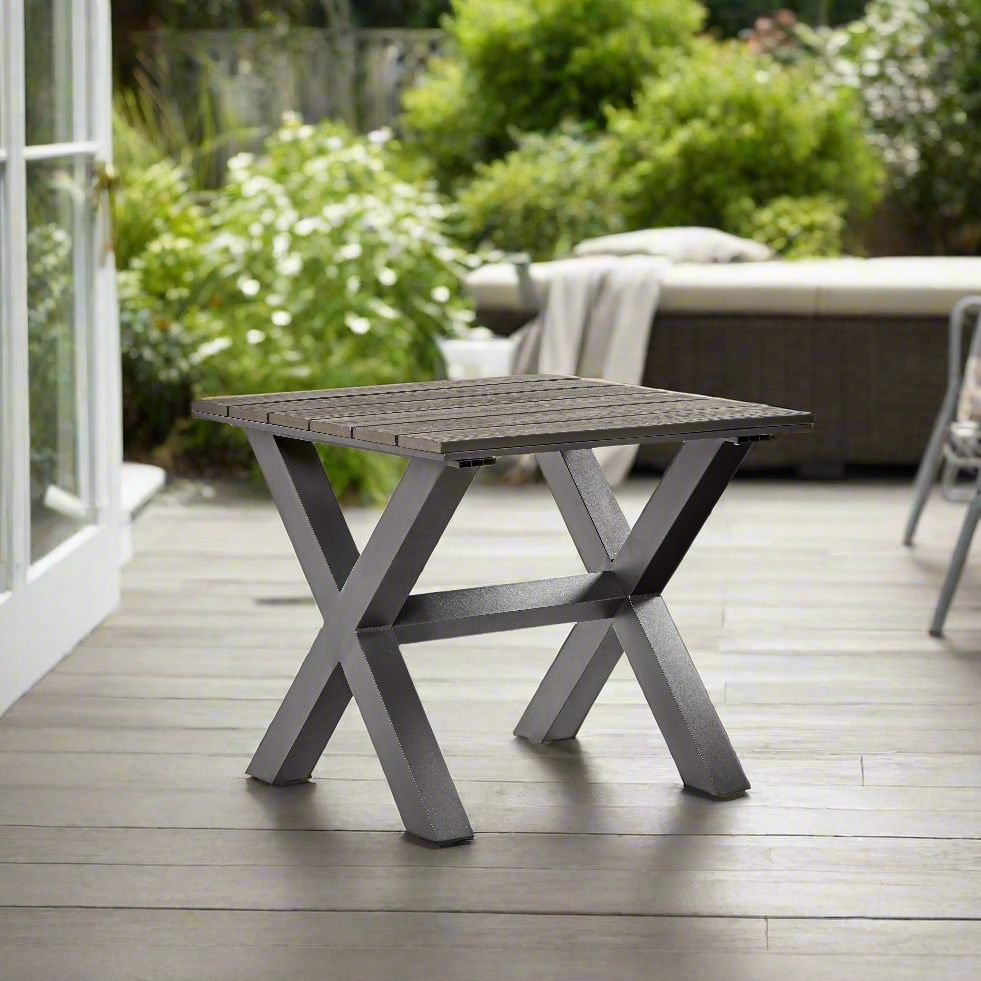 South Sea Rattan Kingston X-Base End Table