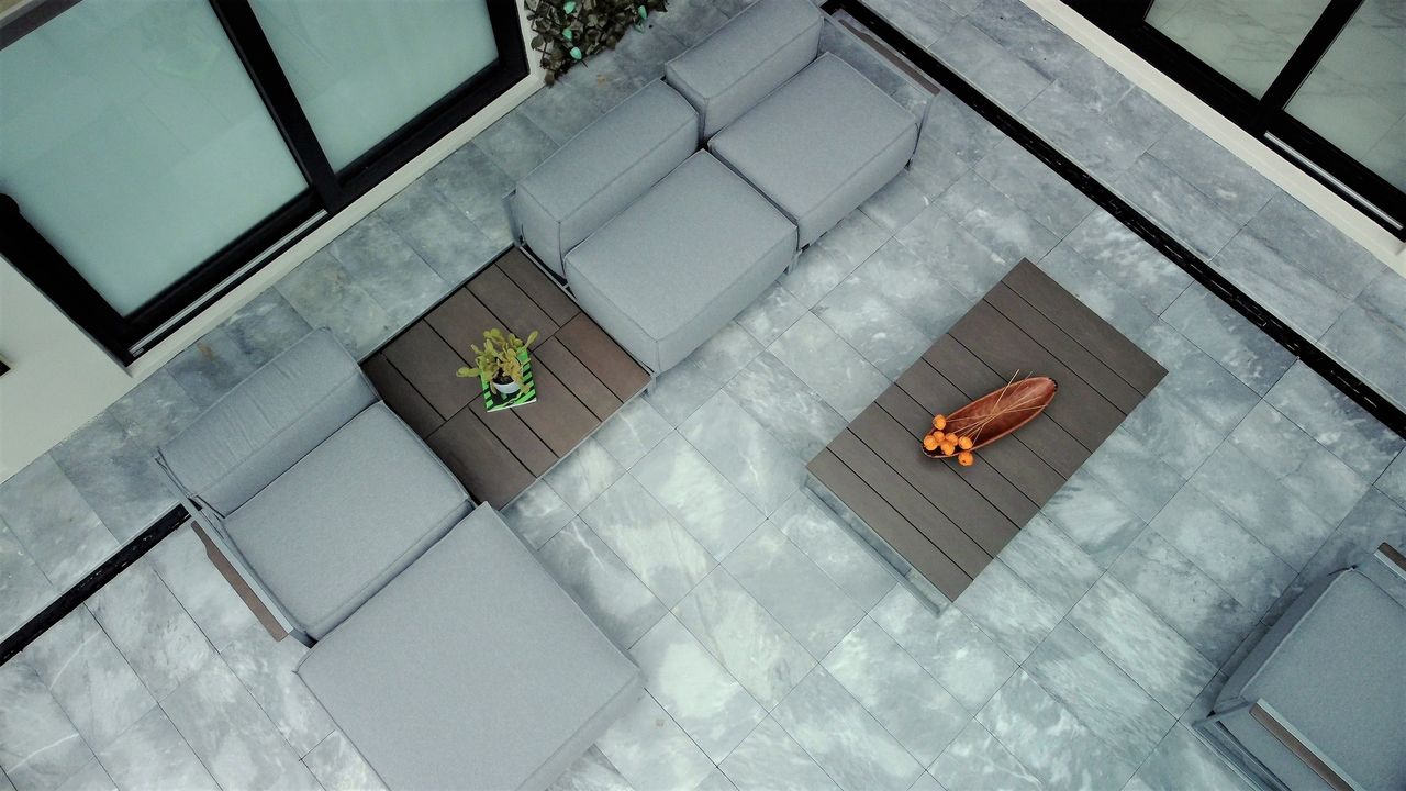 OUTSY Sunrise 8-Piece Extra Deep Seating Outdoor Conversation Set