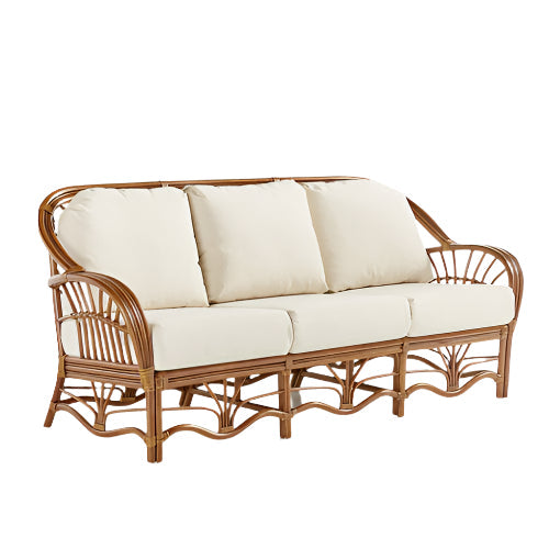Replacement Cushions for South Sea Rattan Palm Harbor Sofa
