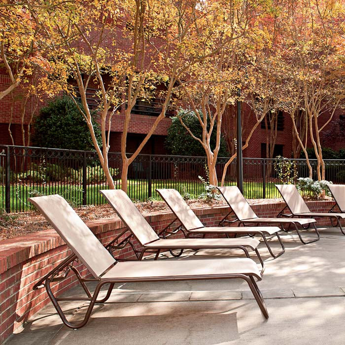 Telescope Casual Gardenella Sling Lay-Flat Stacking Armless Chaise