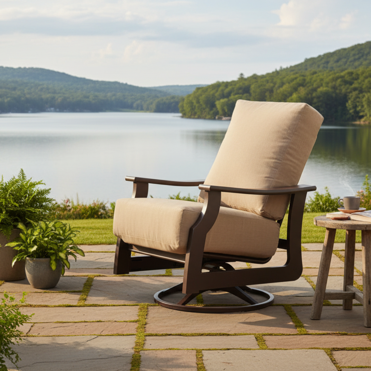 Telescope Casual St. Catherine MGP Deep Cushion Outdoor Swivel Rocker