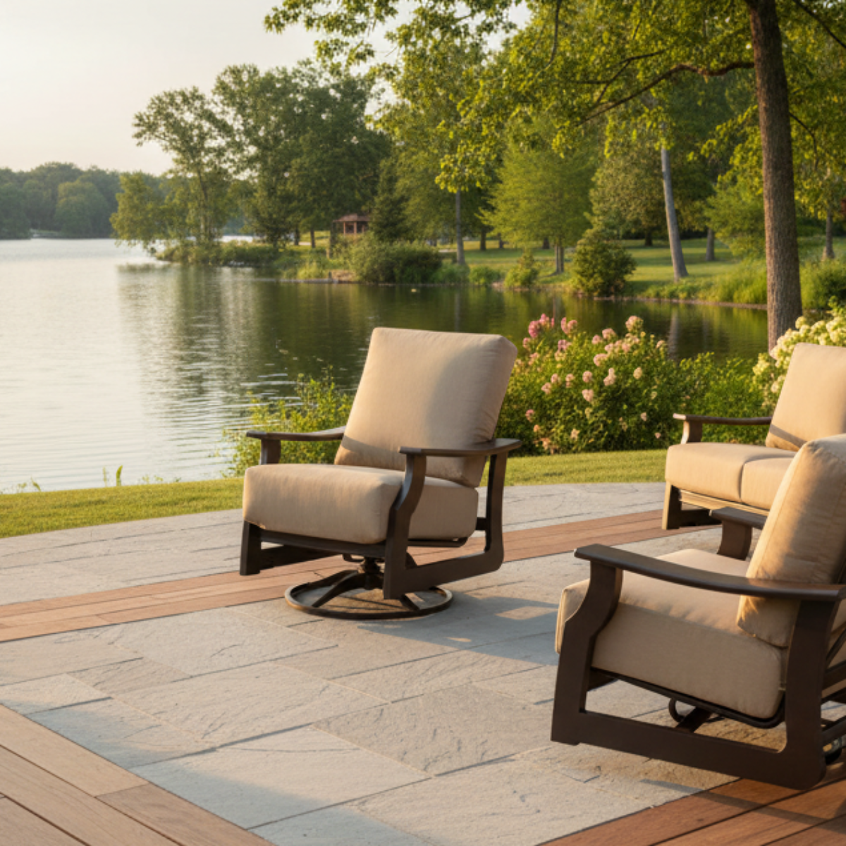 Telescope Casual St. Catherine MGP Deep Cushion Outdoor Swivel Rocker