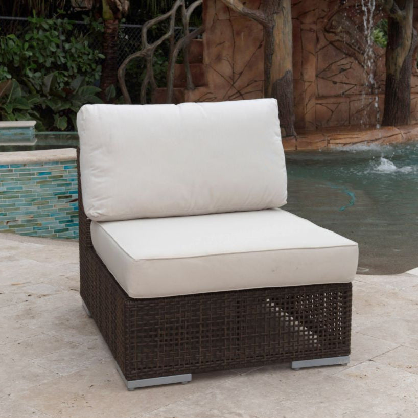 Hospitality Rattan Atlantis Modular Armless Chair