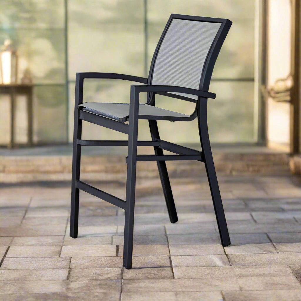 Telescope Casual Kendall Sling Stacking Balcony Height Cafe Chair