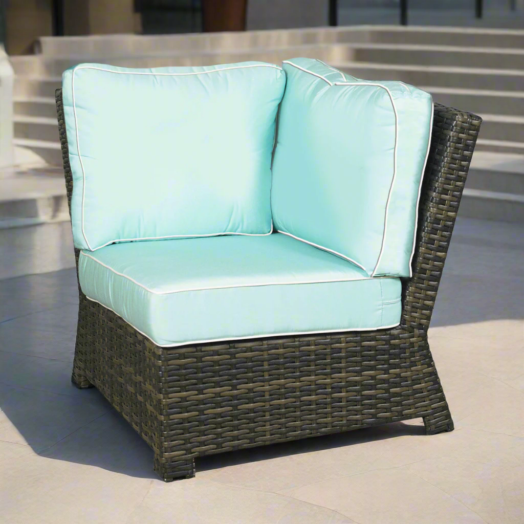 Forever Patio Brookside Wicker Sectional 90 Degree Corner