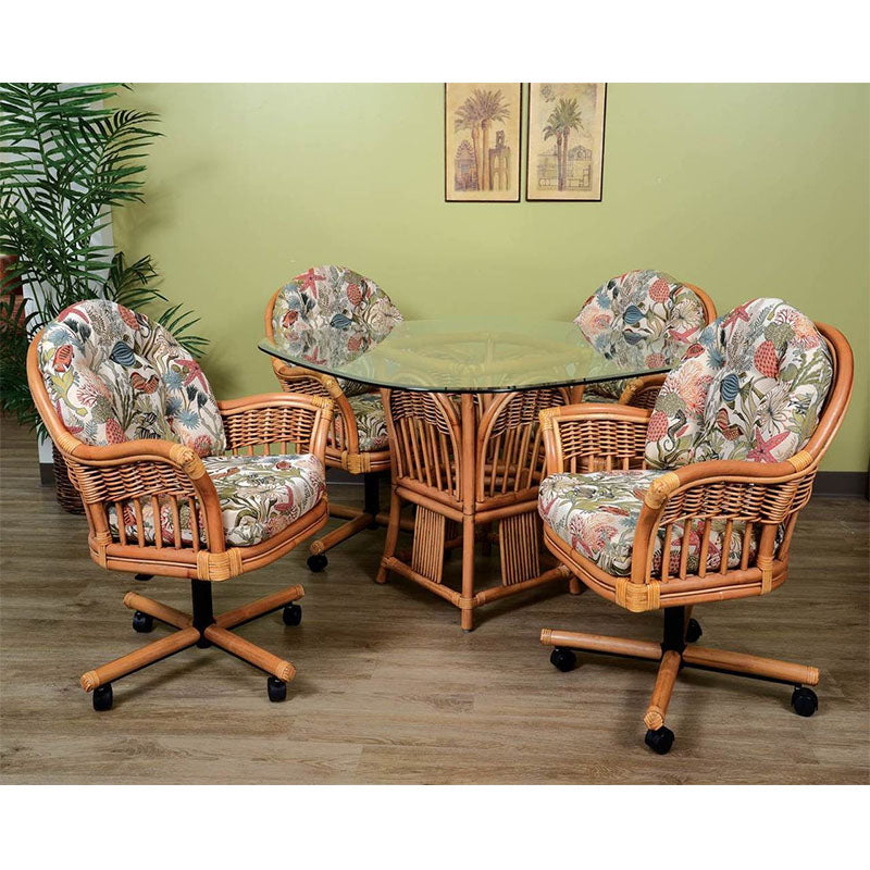 Alexander & Sheridan Bridgeport 5 Piece Rattan Indoor Dining Set