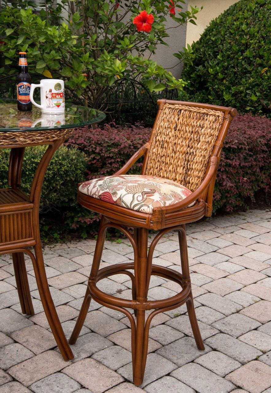 Alexander & Sheridan Balboa 30' Rattan Indoor Bar Stool