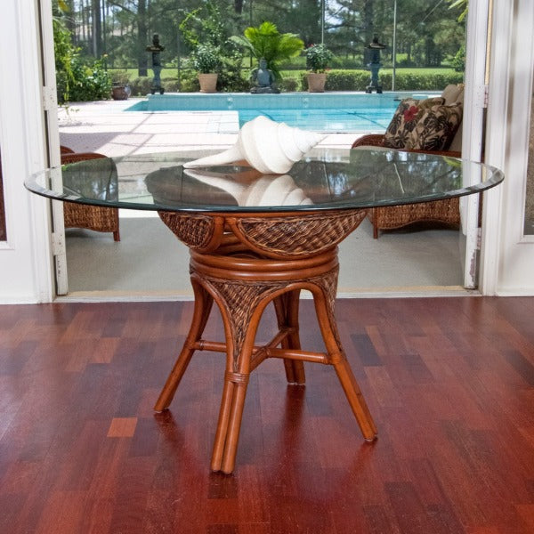 Alexander & Sheridan Bermuda Rattan Indoor Dining Table