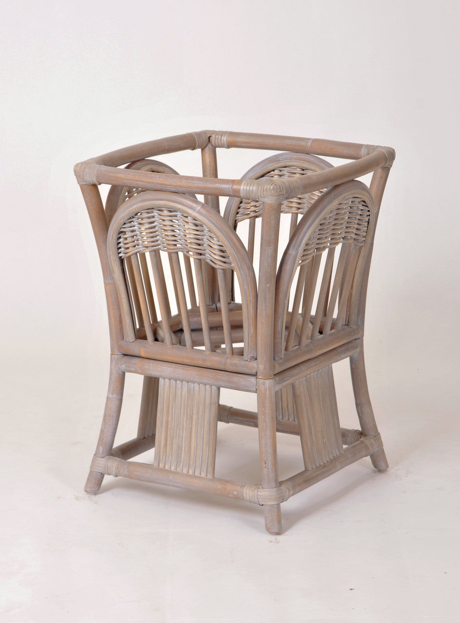 Alexander & Sheridan Bridgeport Rattan Indoor Dining Table