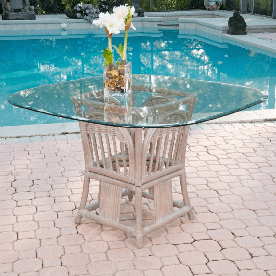 Alexander & Sheridan Bridgeport Rattan Indoor Dining Table