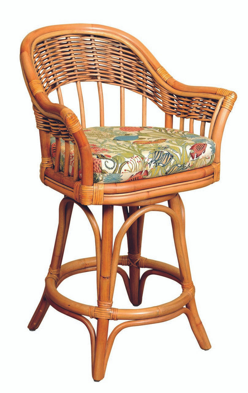 Alexander & Sheridan Bridgeport 3 Piece Rattan Indoor Pub Set