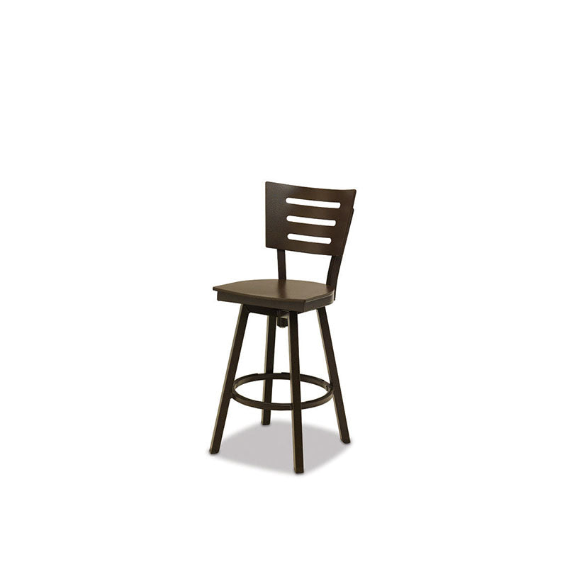 Telescope Casual Avant MGP Aluminum Outdoor Balcony Height Armless Swivel Stool