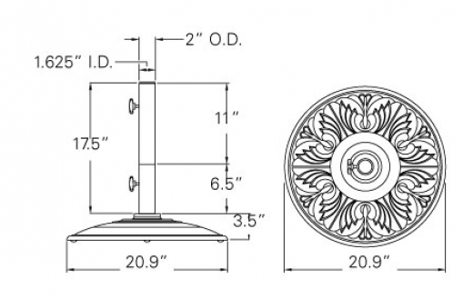 Forever Patio Umbrella Base