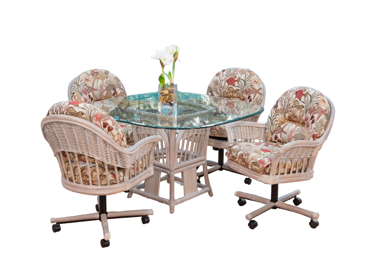 Alexander & Sheridan Bridgeport 5 Piece Rattan Indoor Dining Set