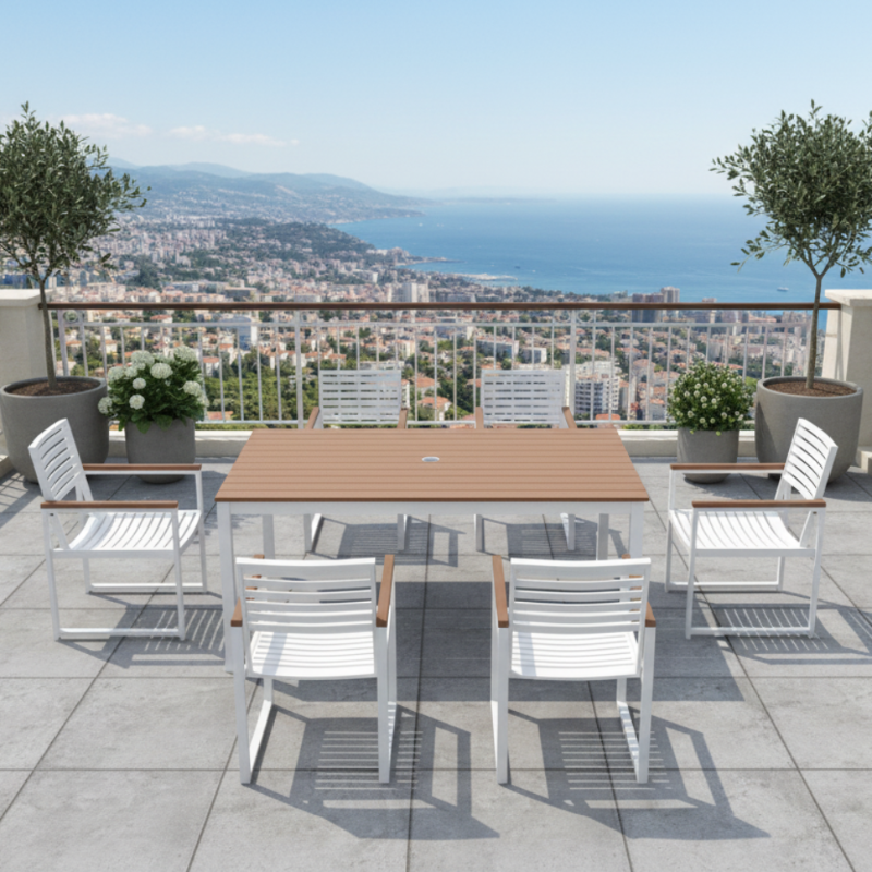 NorthCape International Brighton 6-Seater Patio Dining Set