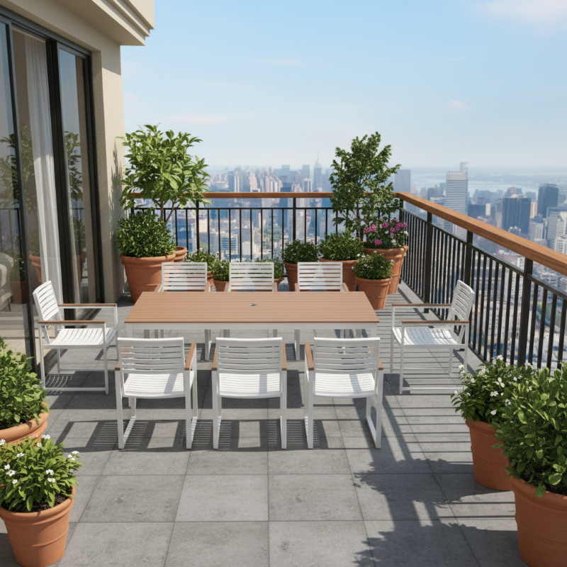 NorthCape International Brighton 8-Seater Patio Dining Set