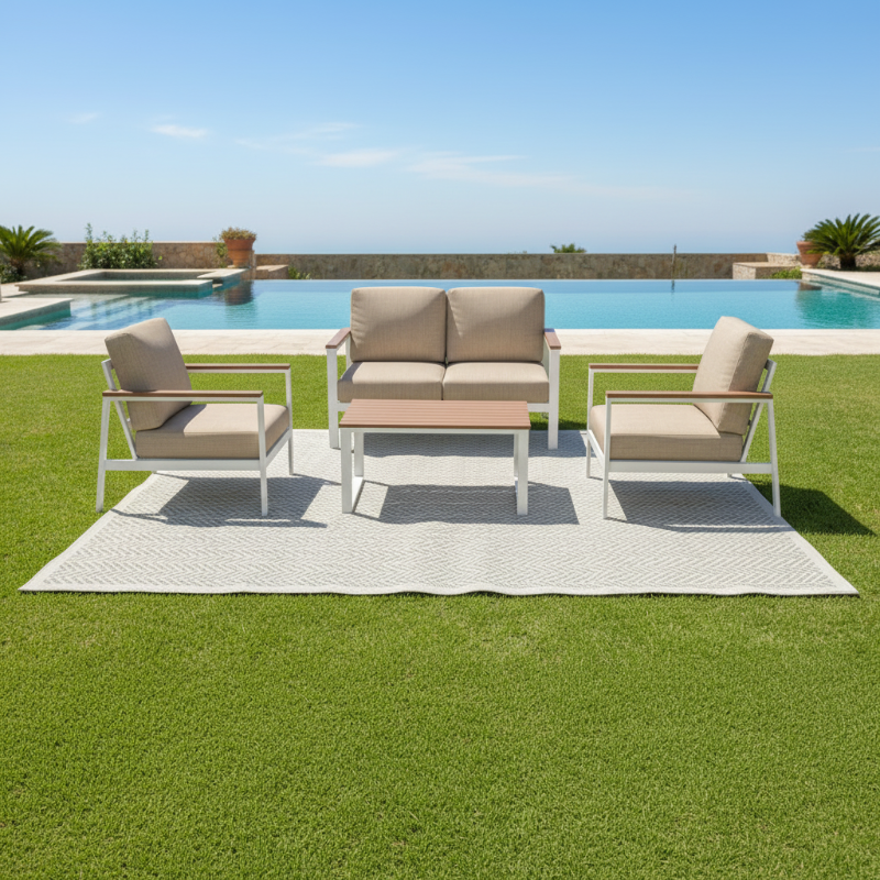 NorthCape International Brighton 4-Piece Conversation Patio Set
