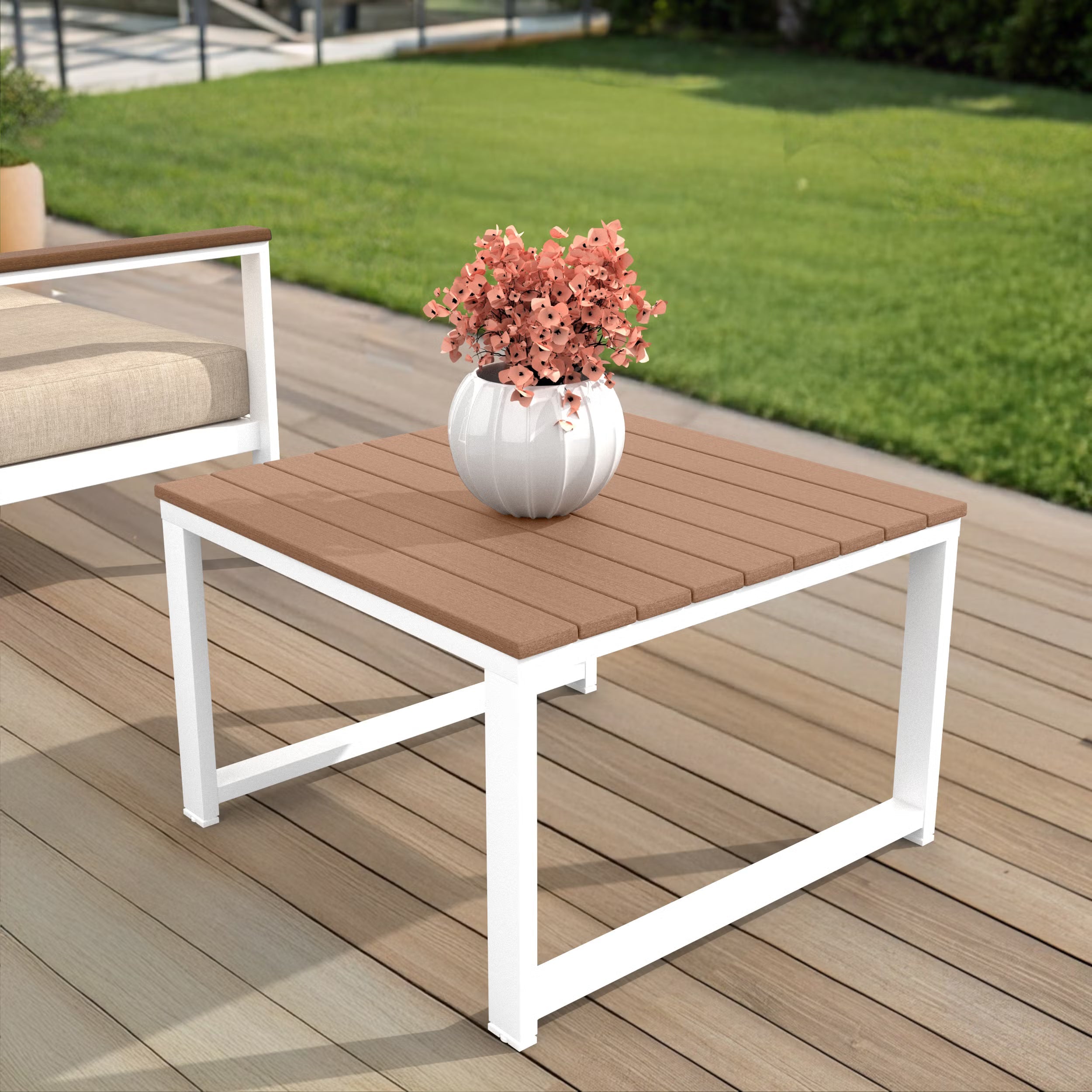 NorthCape International Brighton Patio Corner Table