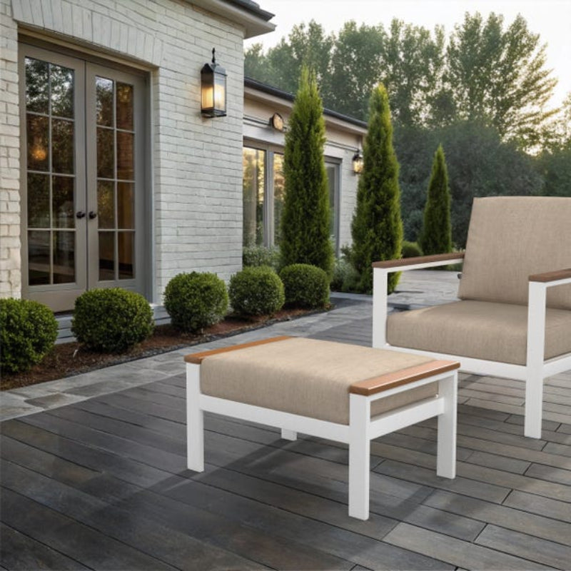 NorthCape International Brighton Patio Rectangular Ottoman