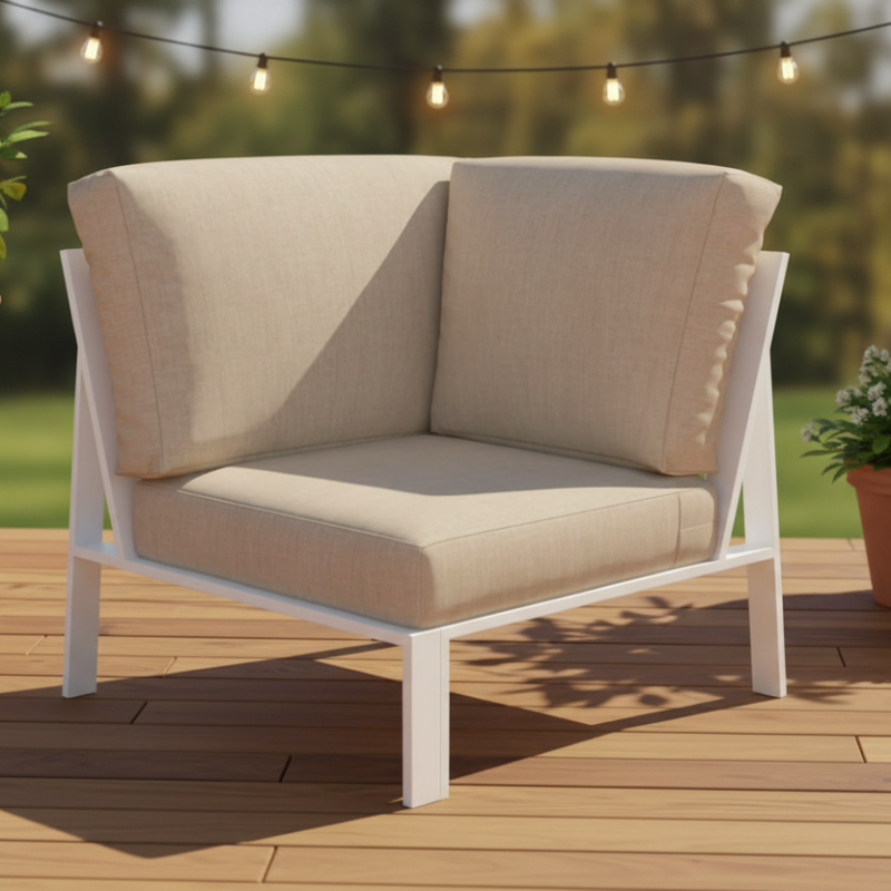 NorthCape International Brighton Patio Sectional 90 Degree Corner Chair
