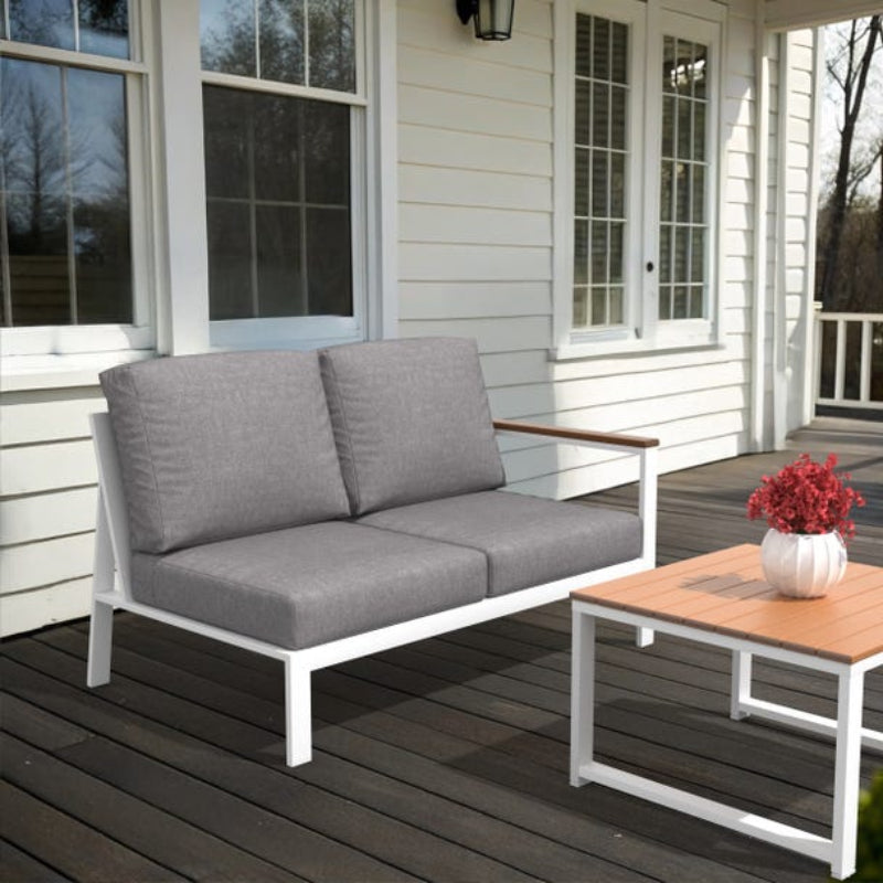 NorthCape International Brighton Patio Sectional Left Arm Loveseat