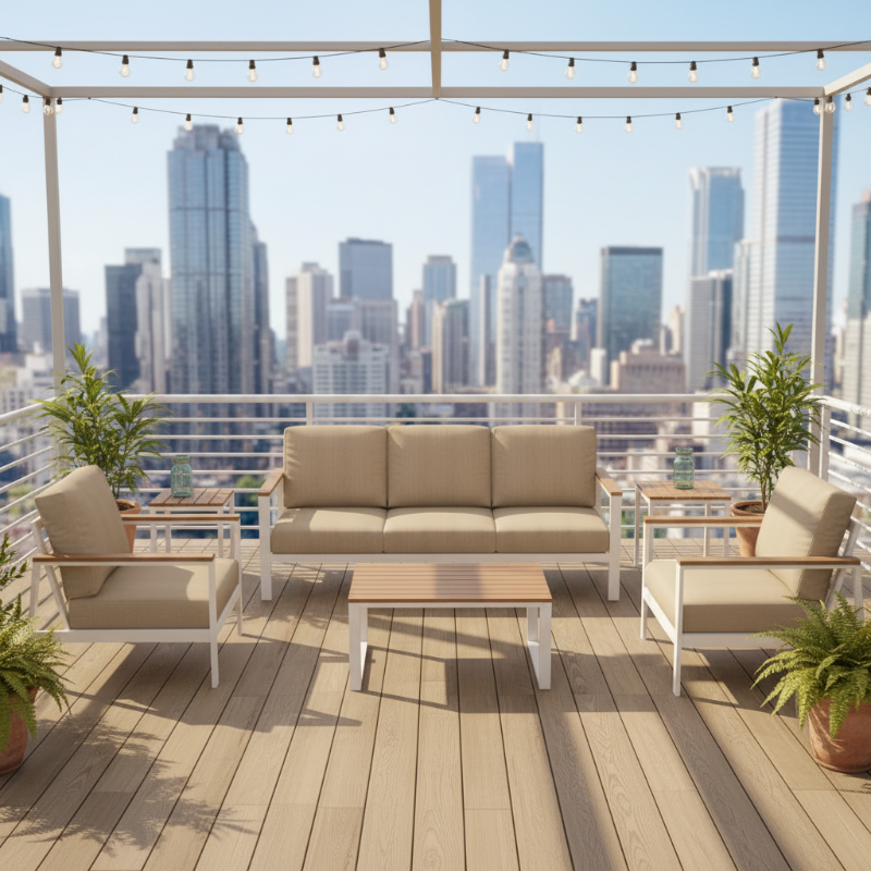NorthCape International Brighton 6-Piece Seating Patio Set