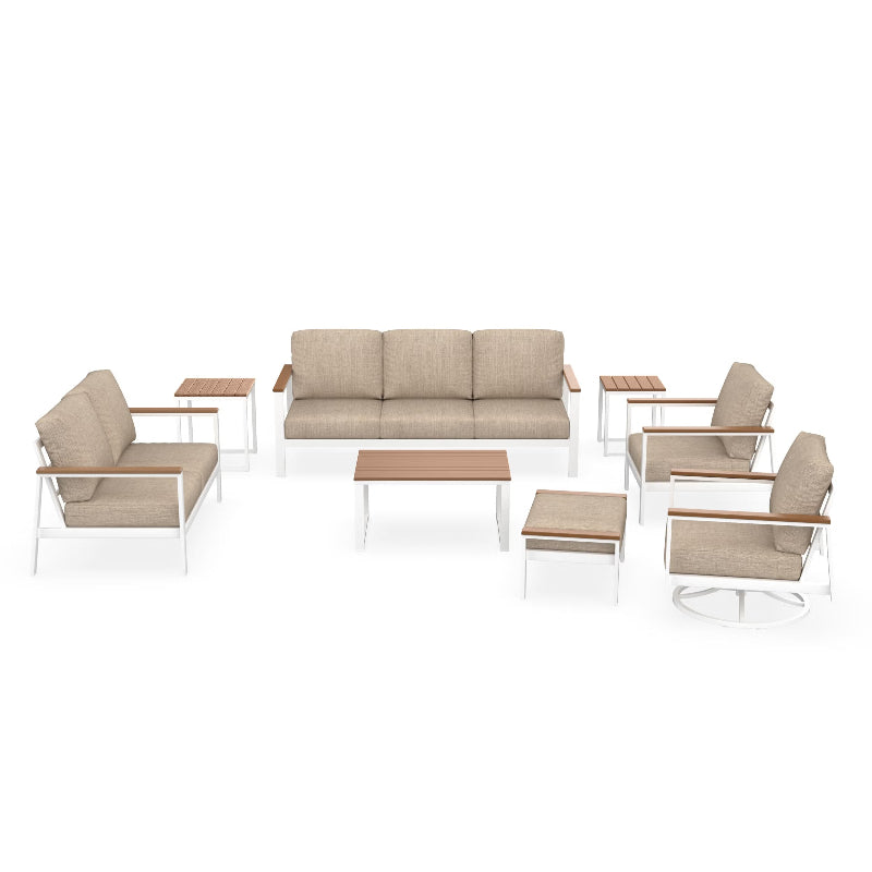 NorthCape International Brighton 8-Piece Ultimate Patio Set