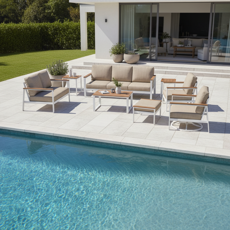 NorthCape International Brighton 8-Piece Ultimate Patio Set